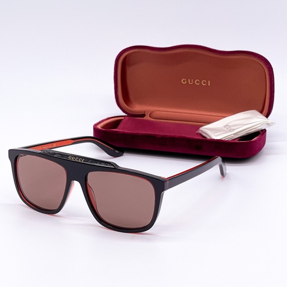 Gucci Other - NEW GUCCI GG1039S 003 BLACK RED SUNGLASSES GUCCI